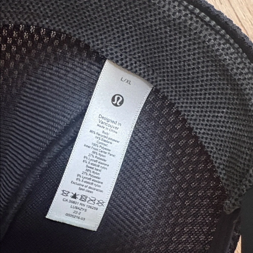 LULULEMON Trucker Hat In Heritage 365 Camo Deep Coal L/XL